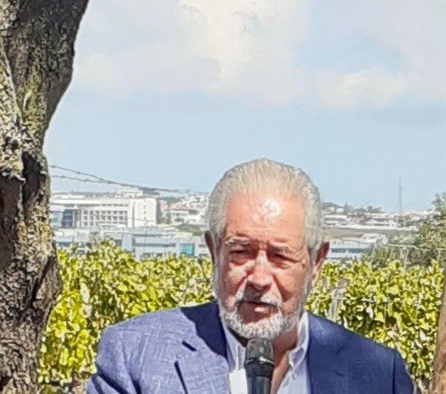 O Presidente da Câmara Municipal de Oeiras na intervenção a propósito da vinha e do vinho em Oei